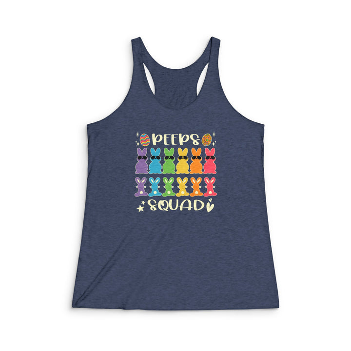 Peep Squad - Women's Tri-Blend Racerback Tank