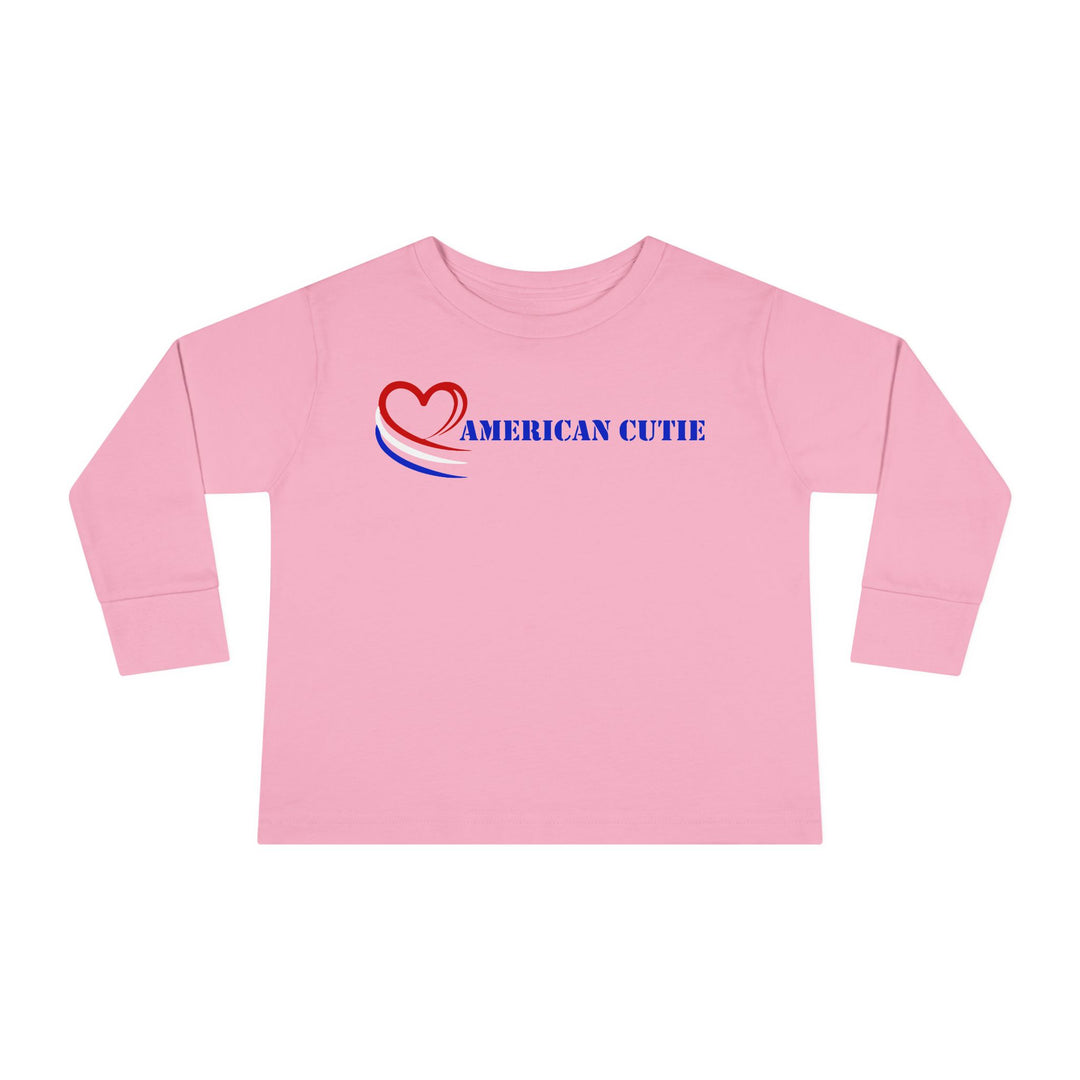 American Cutie - Toddler Long Sleeve Tee
