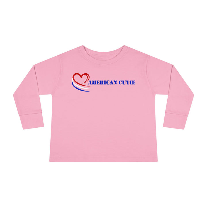 American Cutie - Toddler Long Sleeve Tee