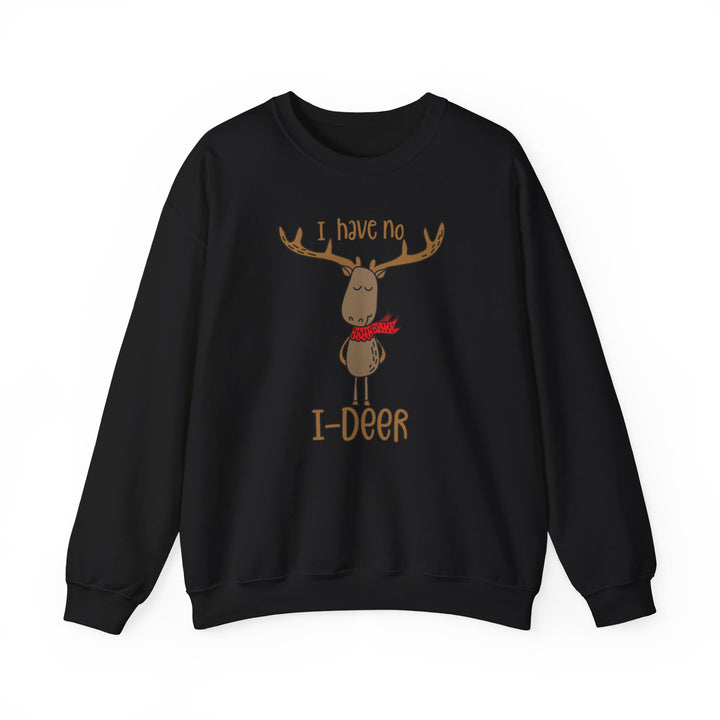 I Have No I-Deer - Unisex Heavy Blend™ Crewneck Sweatshirt
