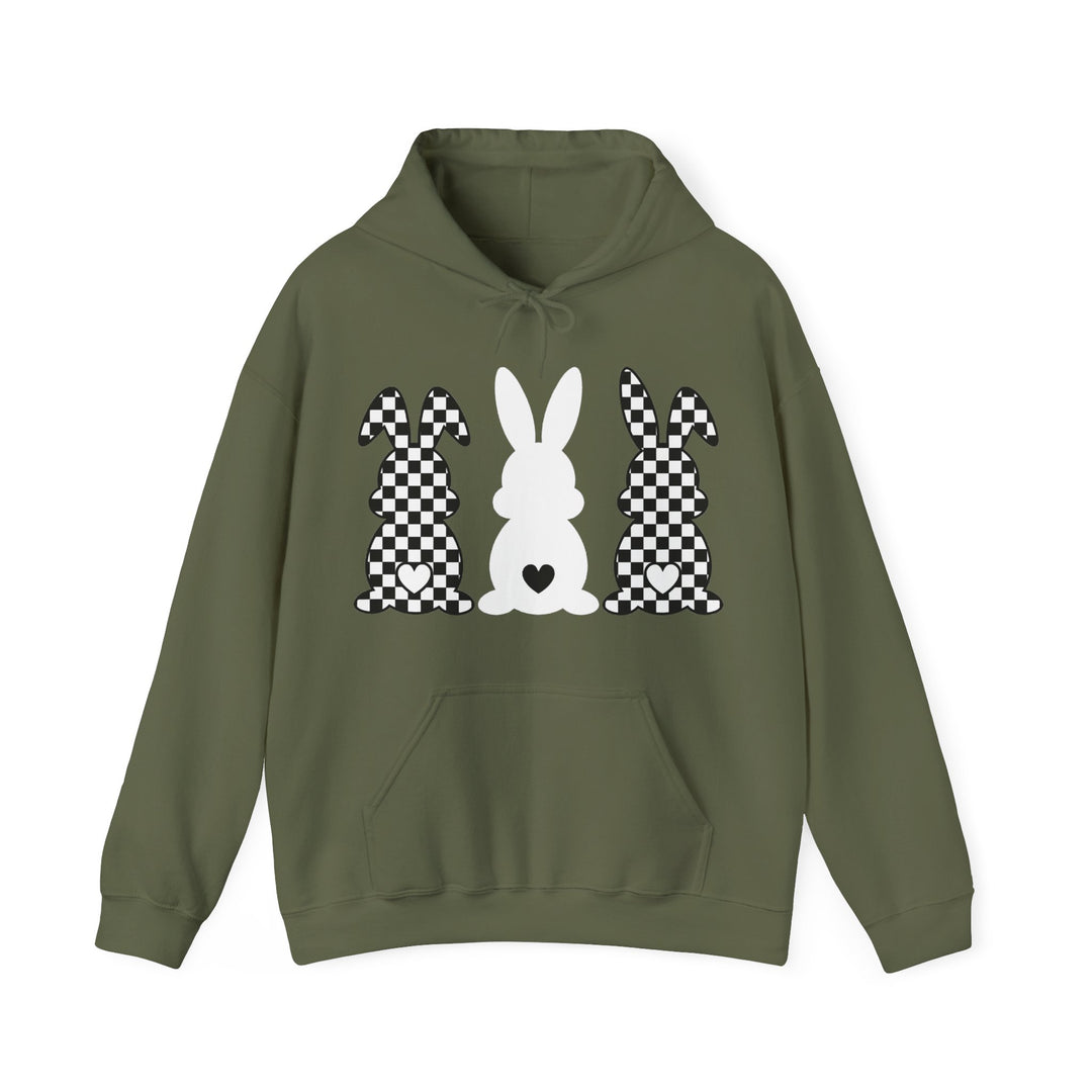 Heart Bunny - Unisex Heavy Blend™ Hooded Sweatshirt