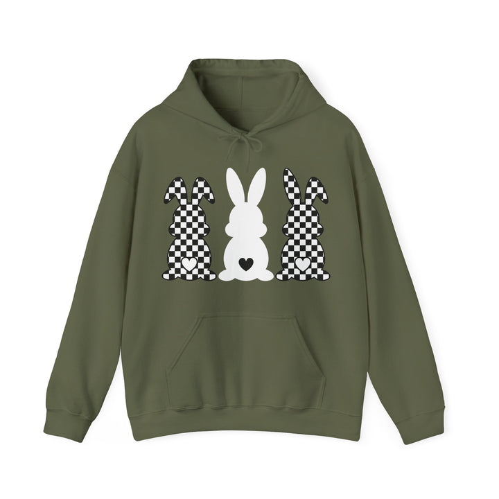 Heart Bunny - Unisex Heavy Blend™ Hooded Sweatshirt