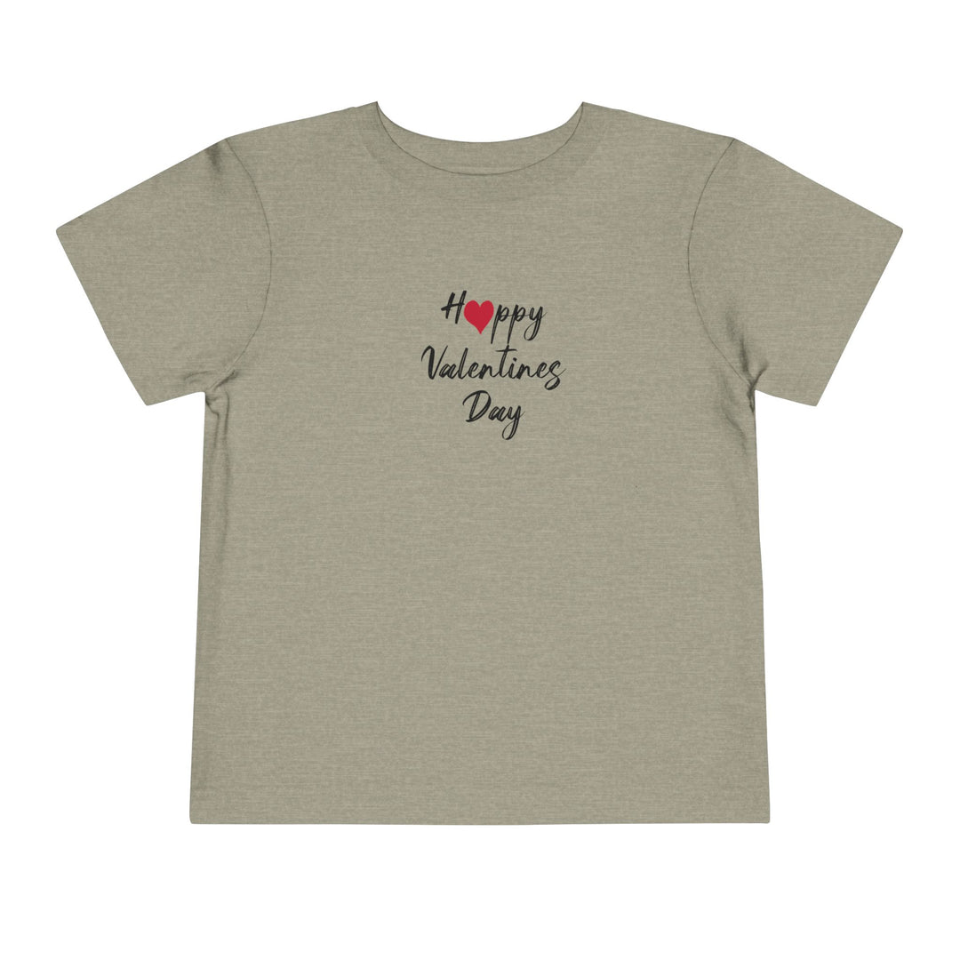 Happy Valentines Day - Toddler Short Sleeve Tee