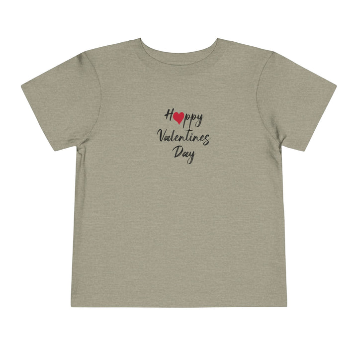 Happy Valentines Day - Toddler Short Sleeve Tee