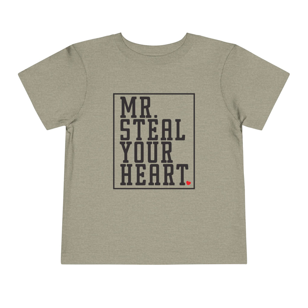 Mr. Steal Your Heart - Toddler Short Sleeve Tee