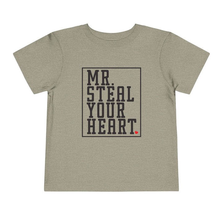 Mr. Steal Your Heart - Toddler Short Sleeve Tee