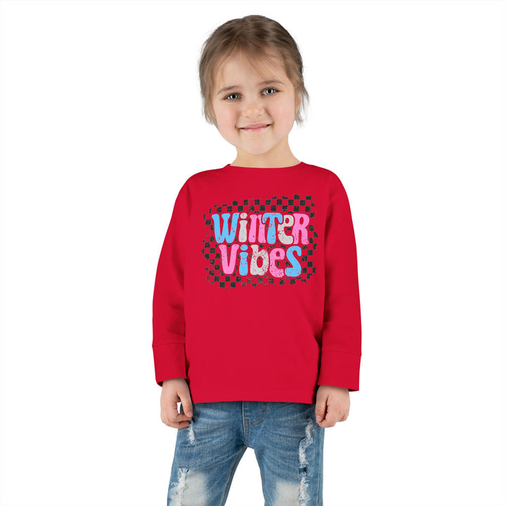 Winter Vibes - Toddler Long Sleeve Tee