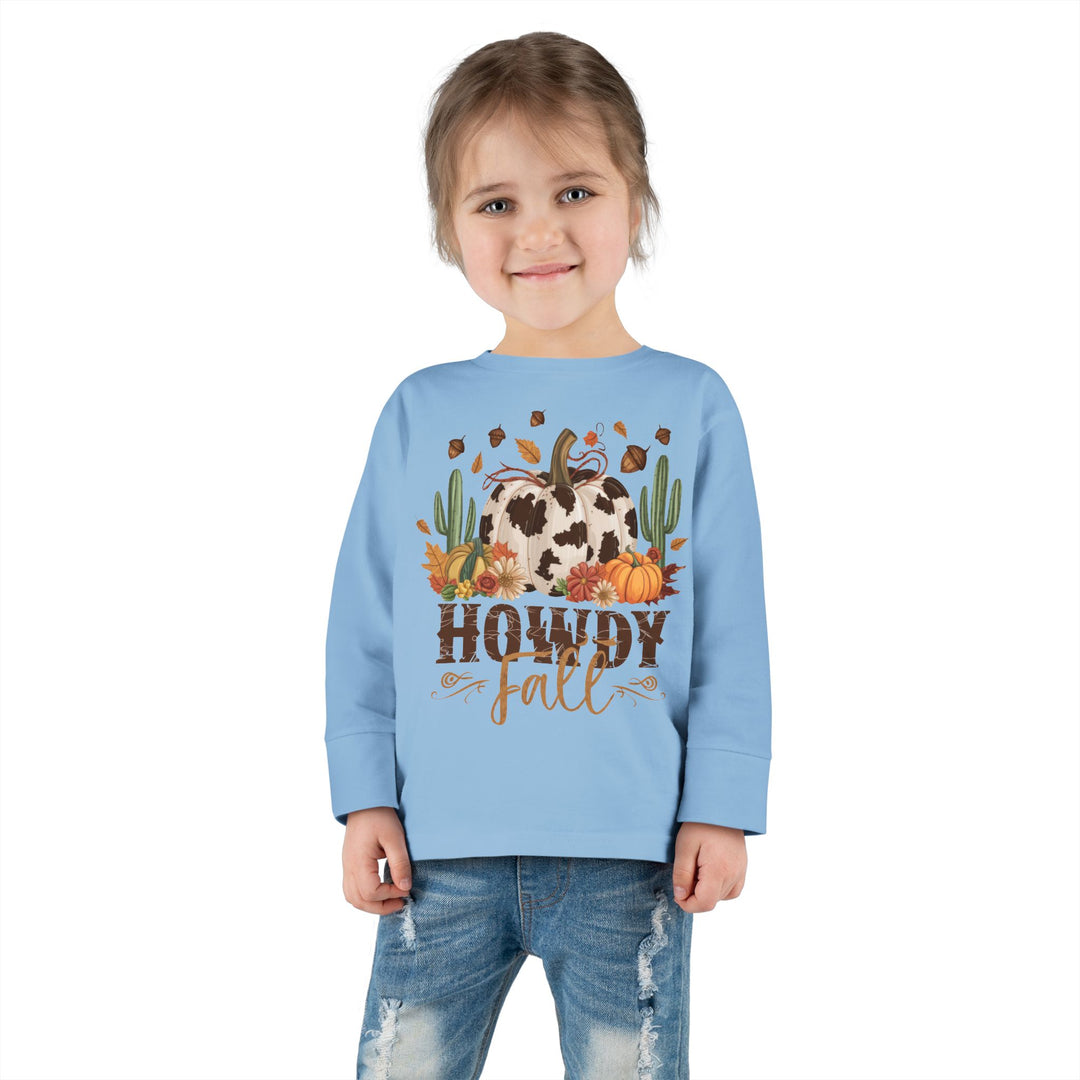 Howdy Fall - Toddler Long Sleeve Tee
