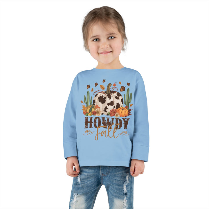 Howdy Fall - Toddler Long Sleeve Tee