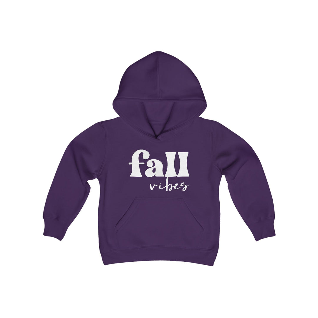 Fall Vibes - Youth Heavy Blend Hooded Sweatshirt