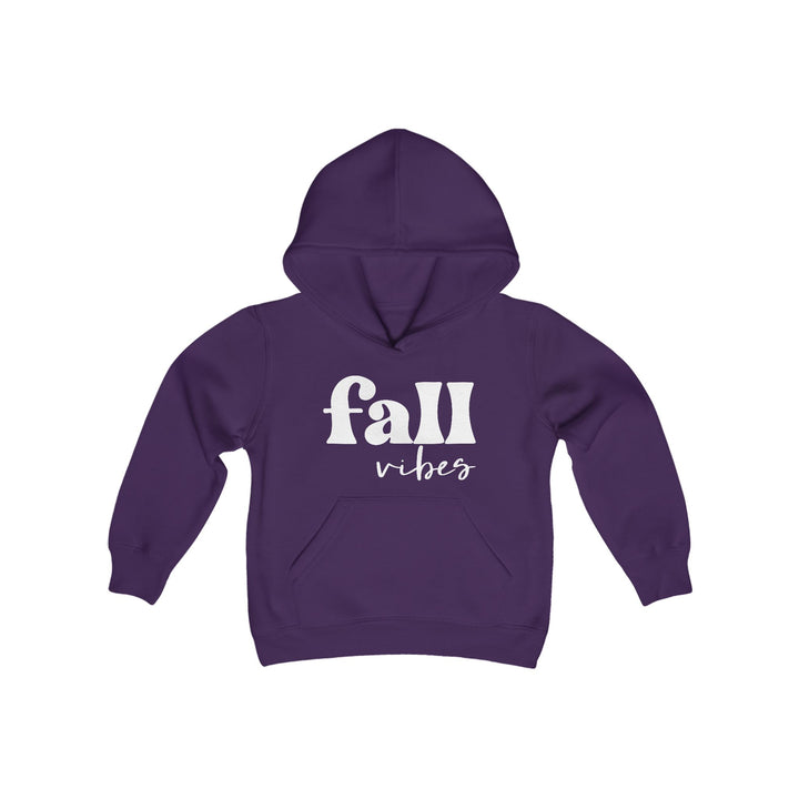 Fall Vibes - Youth Heavy Blend Hooded Sweatshirt