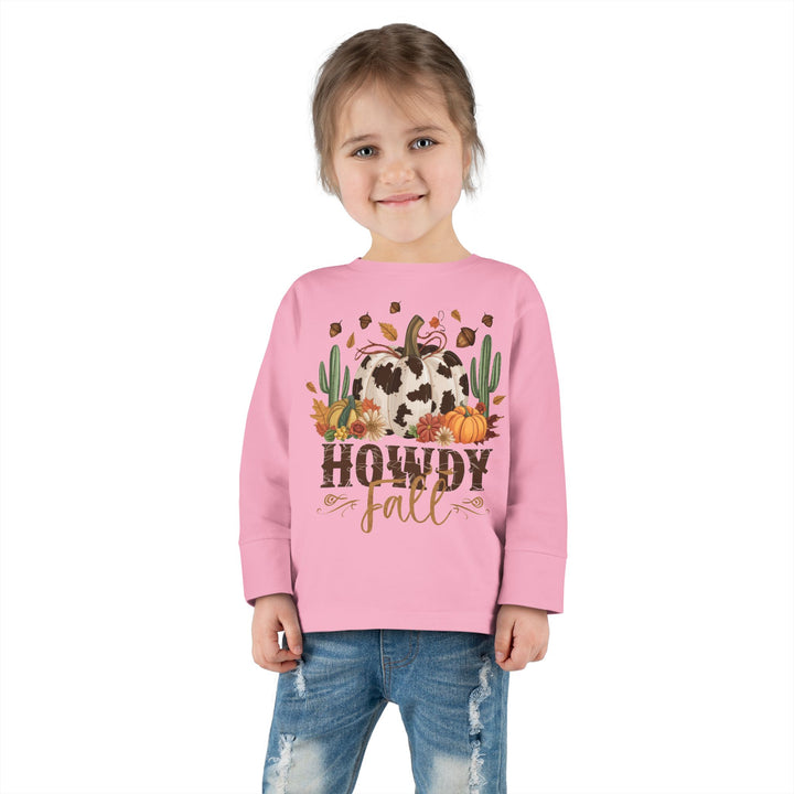 Howdy Fall - Toddler Long Sleeve Tee