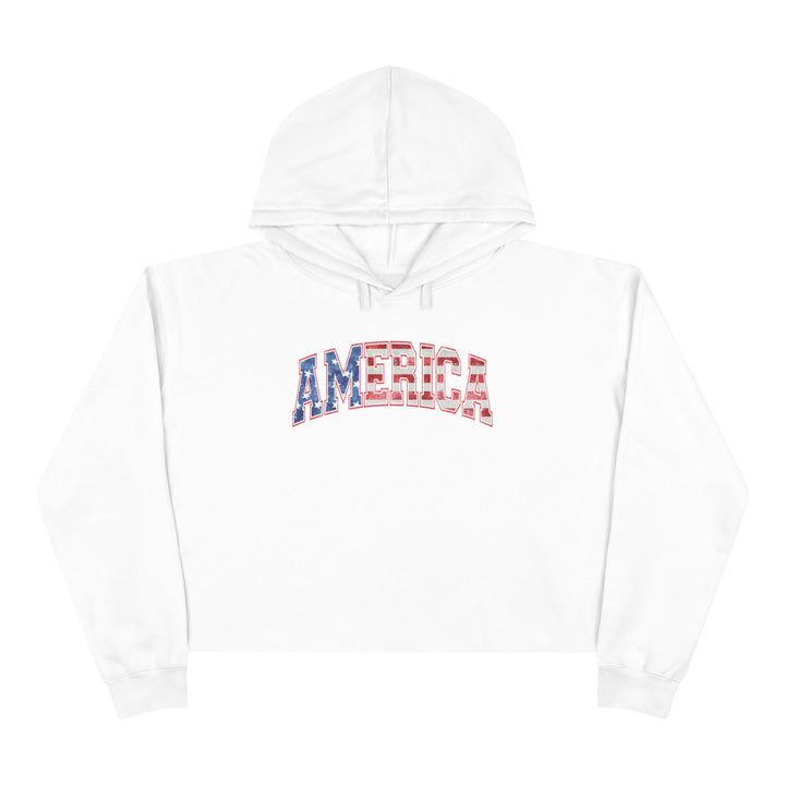 America - Crop Hoodie