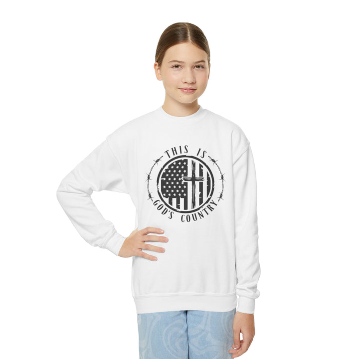 Gods Country - Youth Crewneck Sweatshirt
