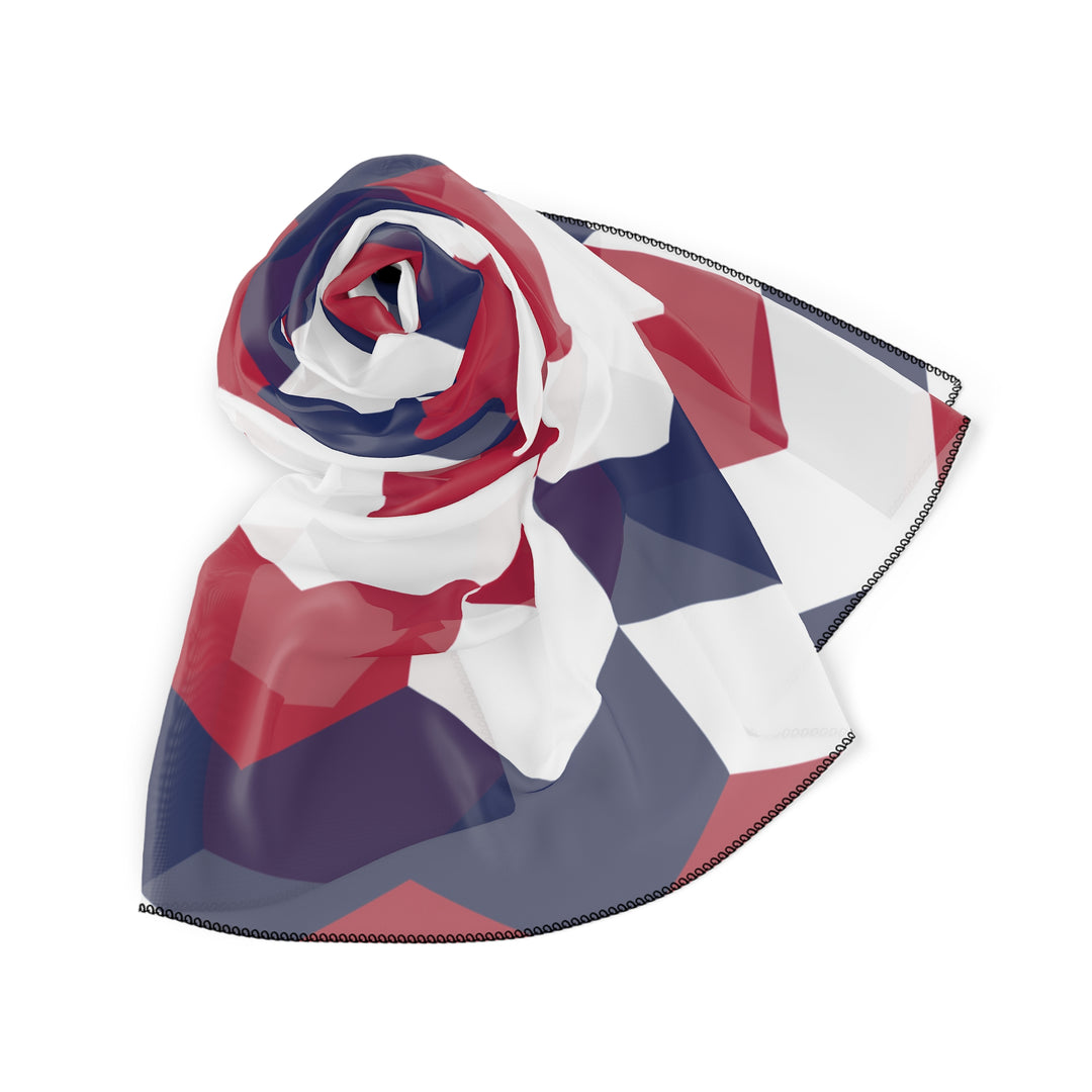 Patriotic Abstract - Poly Scarf