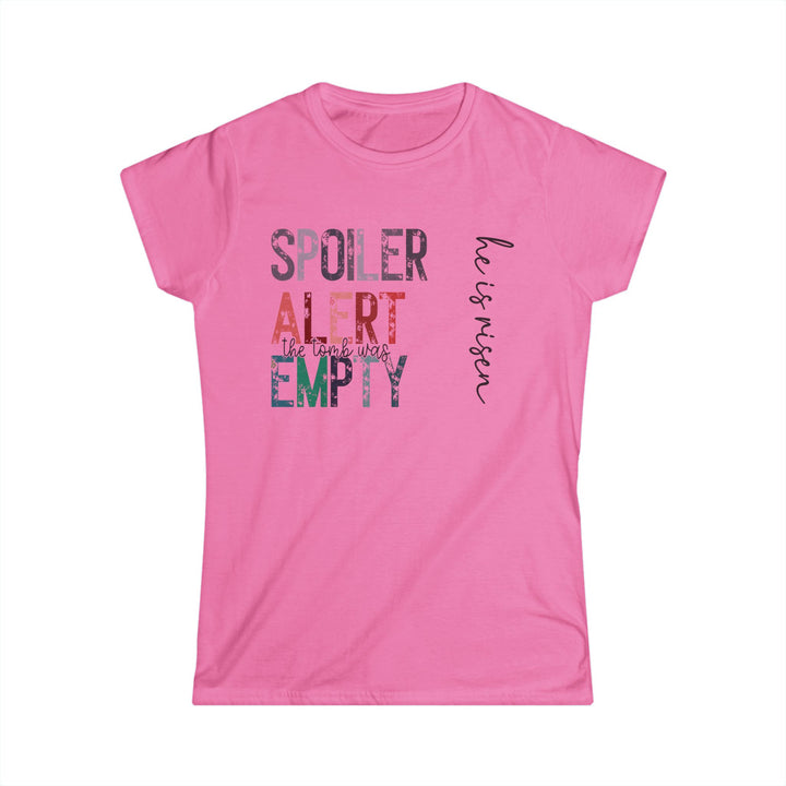 Spoiler Alert - Women's Softstyle Tee