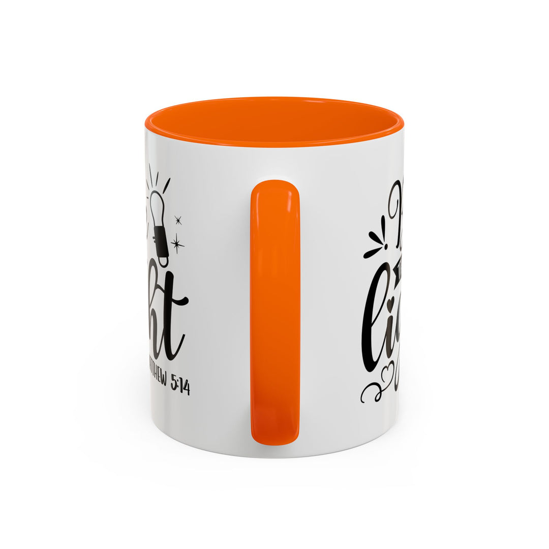 Be The light - Accent Coffee Mug (11, 15oz)