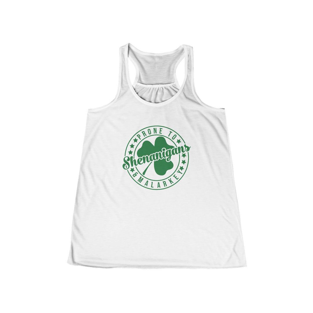 Shenanigans & Malarky - Women's Flowy Racerback Tank