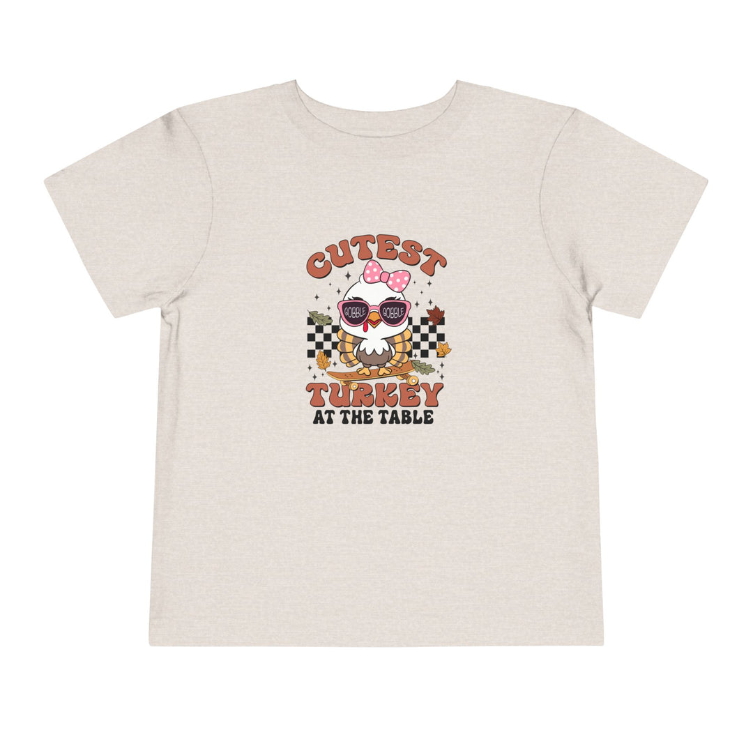 Cutest Turkey Girls -Toddler Short Sleeve Tee