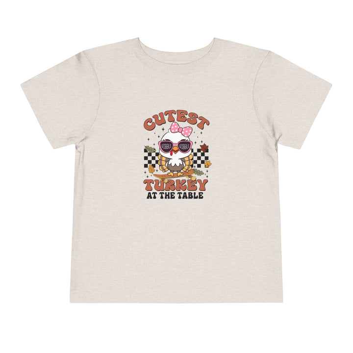 Cutest Turkey Girls -Toddler Short Sleeve Tee