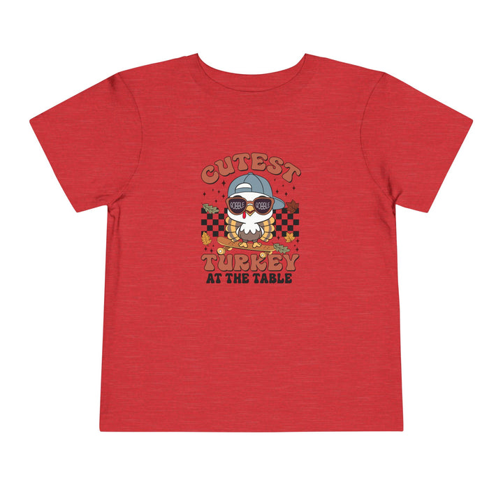 Cutest Turkey Boys - Toddler Short Sleeve Tee