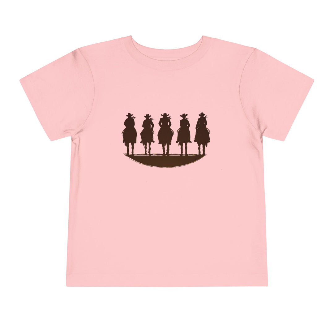 Cowboy Silhouette - Toddler Short Sleeve Tee