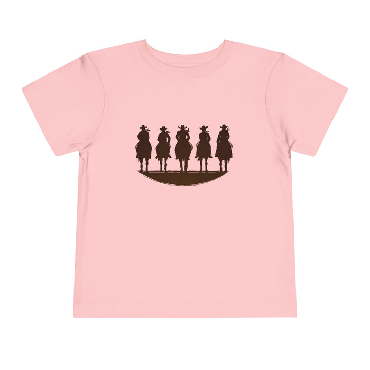 Cowboy Silhouette - Toddler Short Sleeve Tee