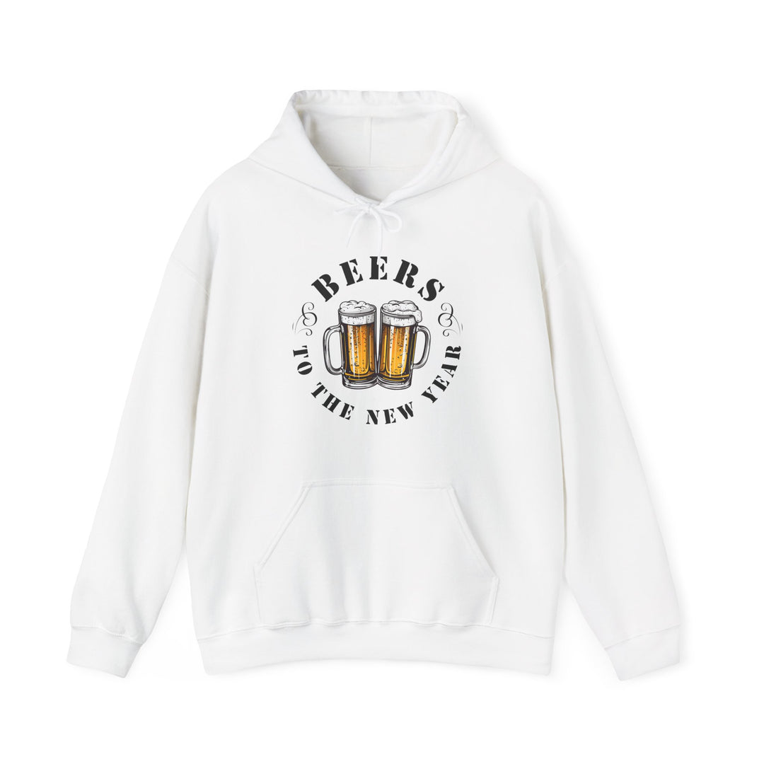 Beers To The New Year - Unisex Heavy Blend™ Hooded Sweatshirt