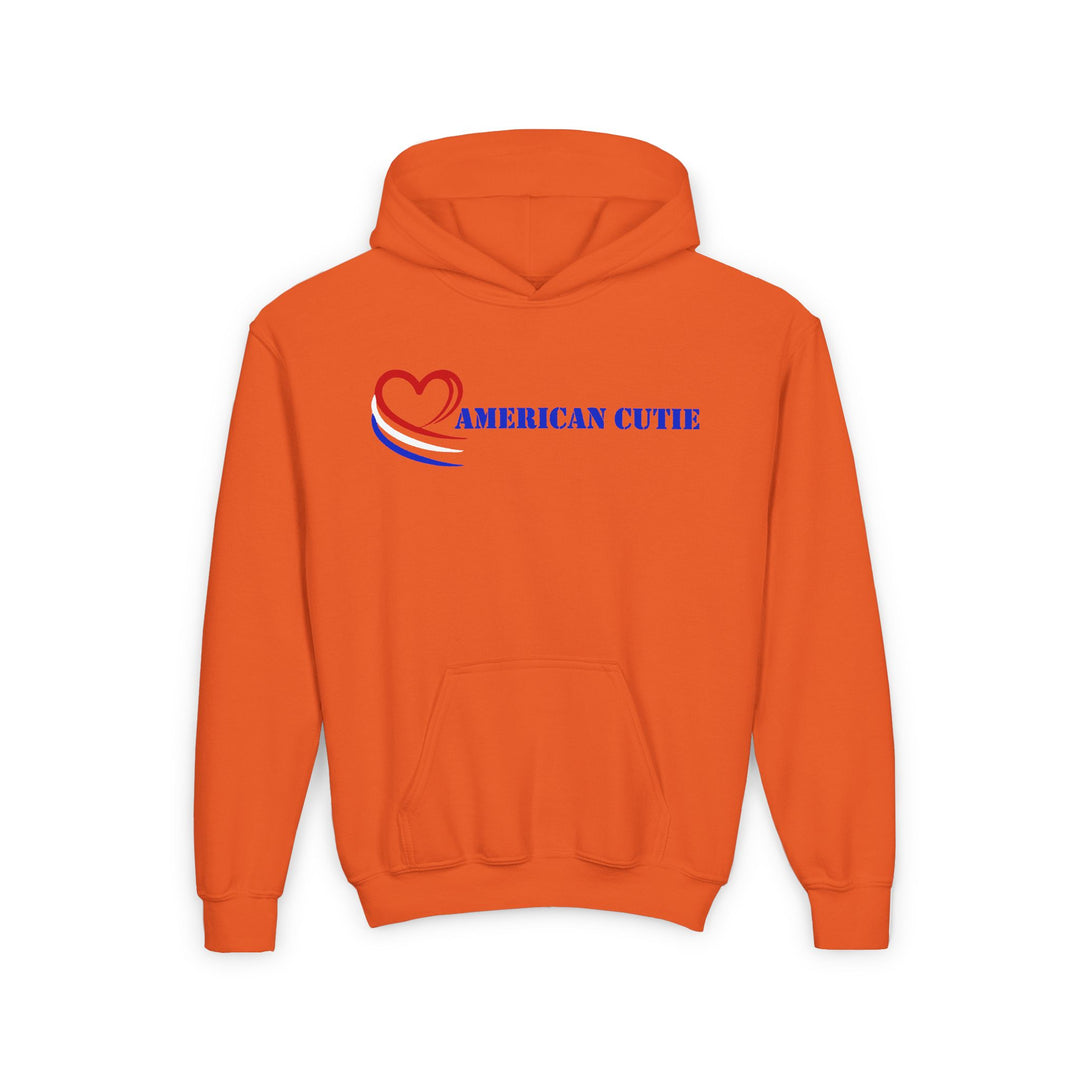 American Cutie - Youth Heavy Blend Hooded Sweatshirt