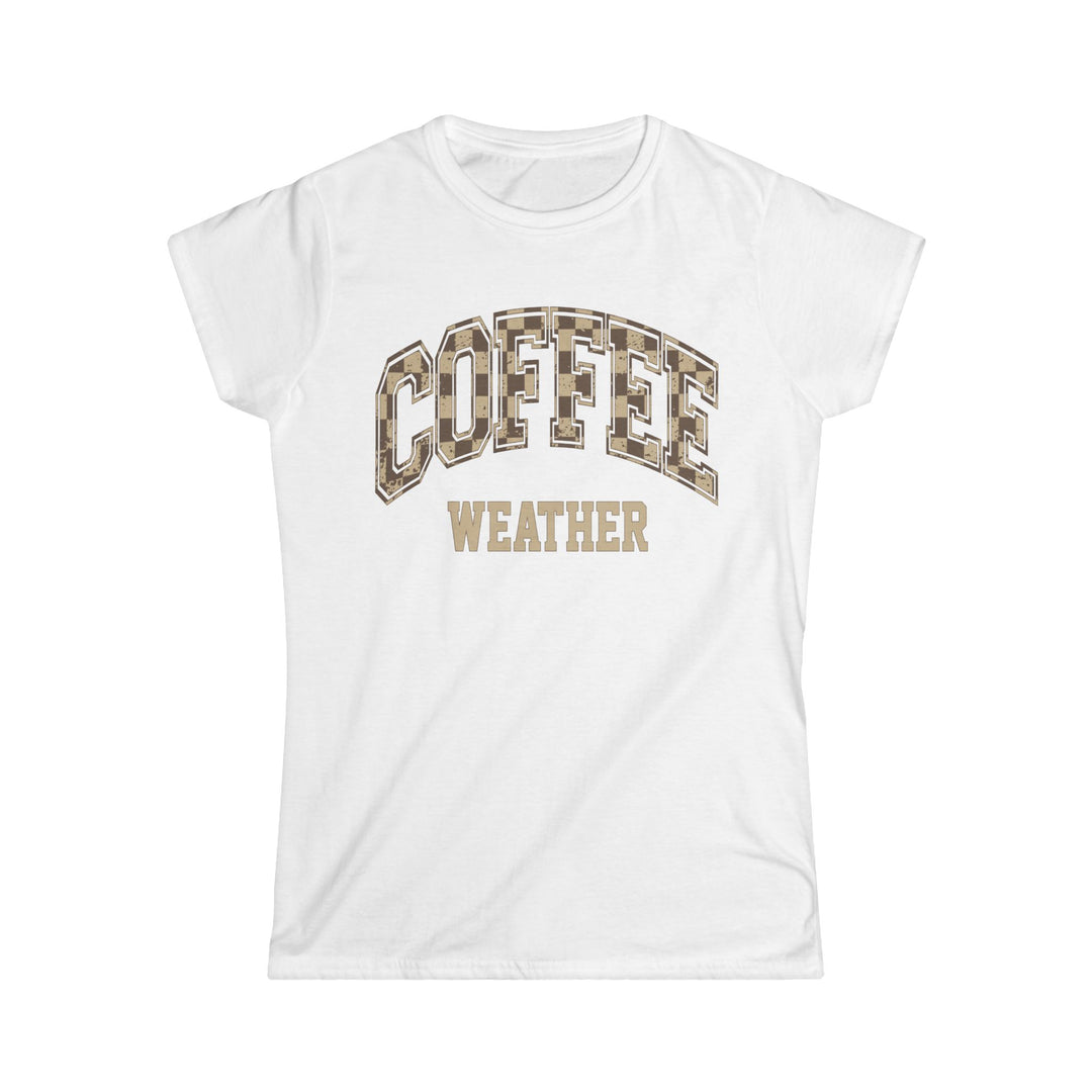 Coffee Weather - Women's Softstyle Tee