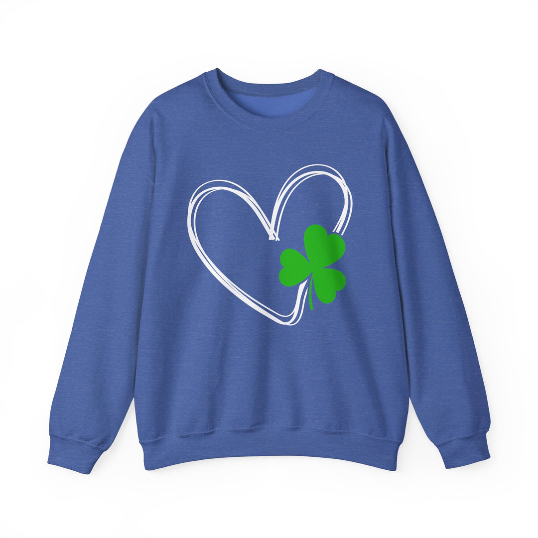 Heart & Clover - Unisex Heavy Blend™ Crewneck Sweatshirt