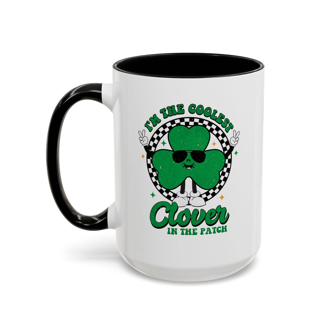 Coolest Clover - Accent Coffee Mug (11, 15oz)