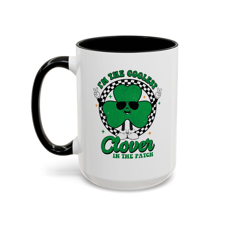 Coolest Clover - Accent Coffee Mug (11, 15oz)