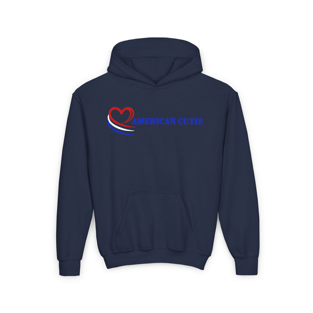 American Cutie - Youth Heavy Blend Hooded Sweatshirt
