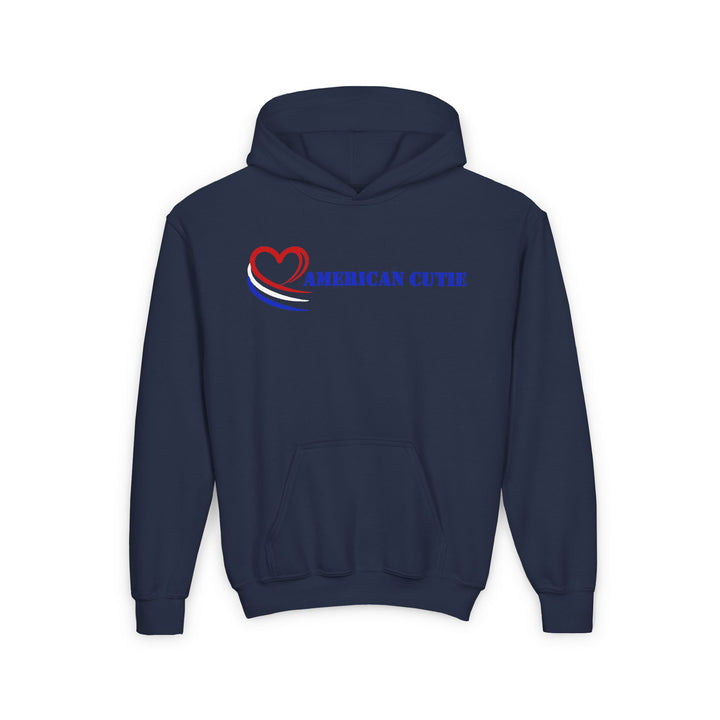 American Cutie - Youth Heavy Blend Hooded Sweatshirt