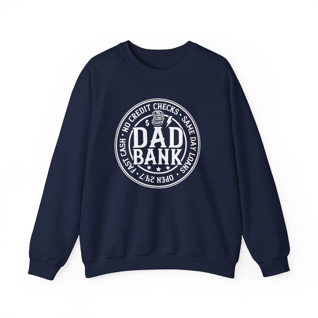 Bank Of Dad - Unisex Heavy Blend™ Crewneck Sweatshirt