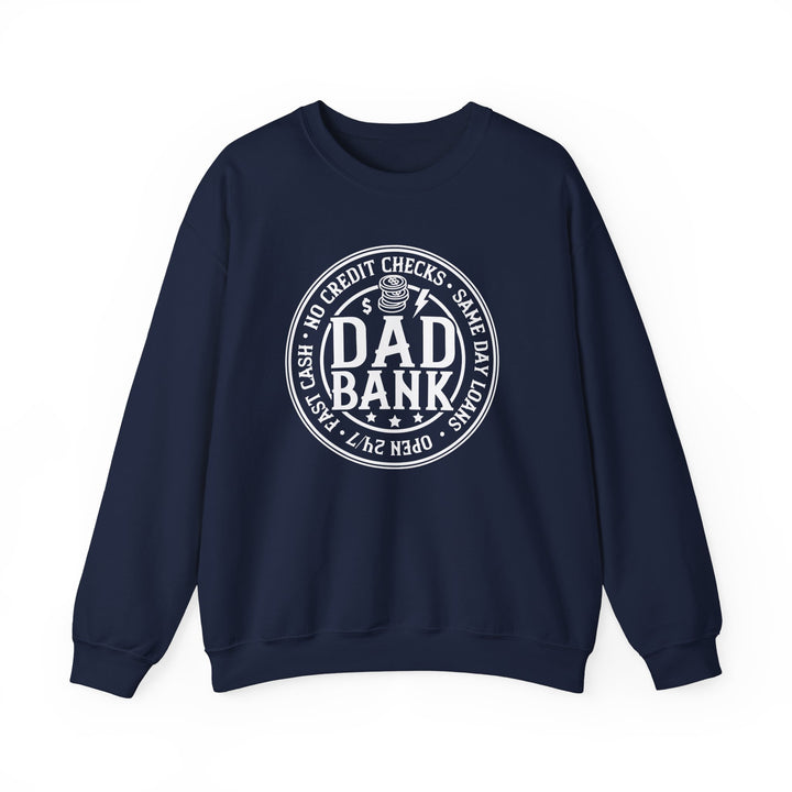 Bank Of Dad - Unisex Heavy Blend™ Crewneck Sweatshirt