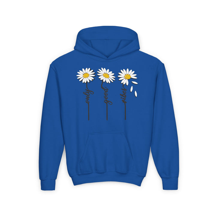 Only Good Vibes - Youth Heavy Blend Hooded Sweatshirt