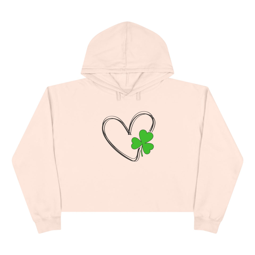 Heart & Clover - Crop Hoodie