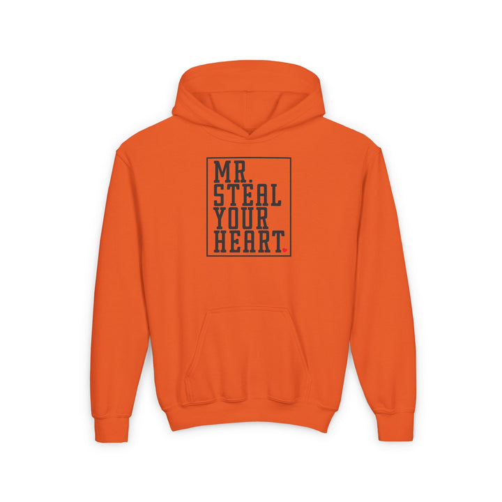 Mr. Steal Your Heart - Youth Heavy Blend Hooded Sweatshirt