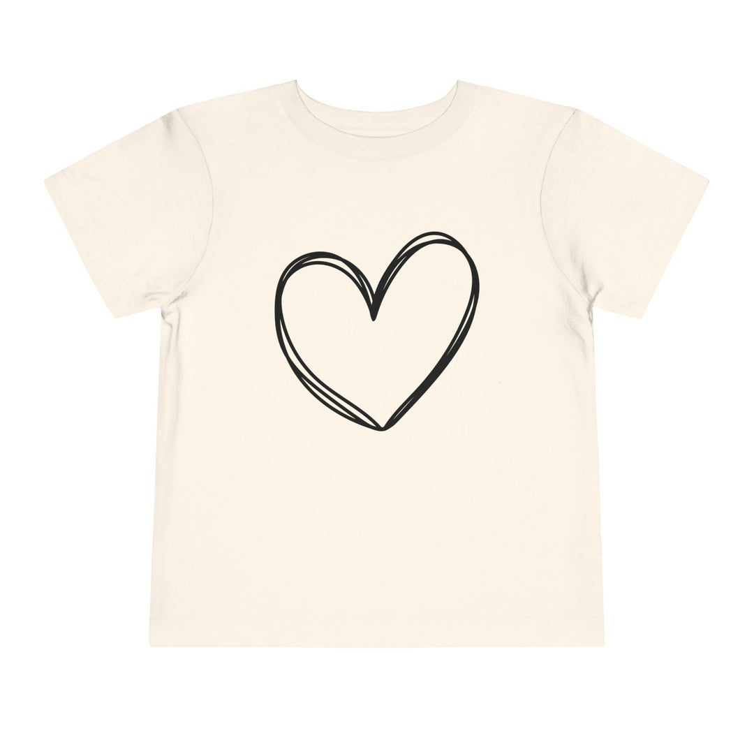 Heart - Toddler Short Sleeve Tee