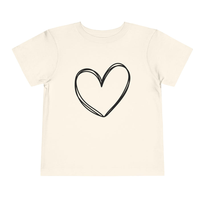 Heart - Toddler Short Sleeve Tee