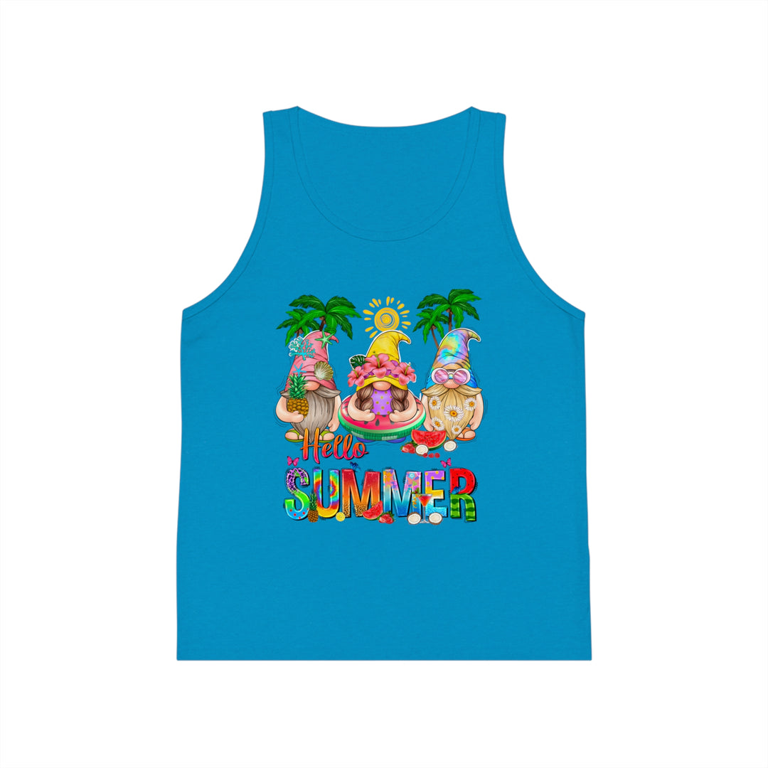 Summer Gnomes - Kid's Jersey Tank Top