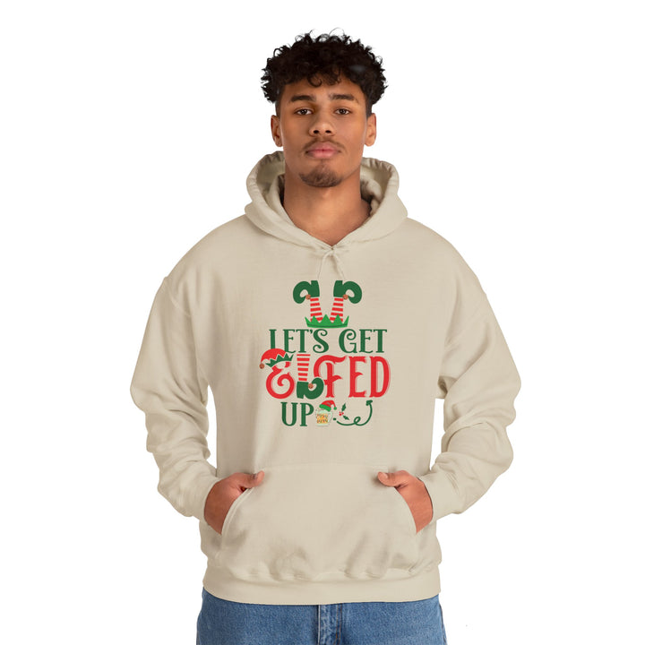 Let's Get Elfed Up - Unisex Heavy Blend™ Hooded Sweatshirt