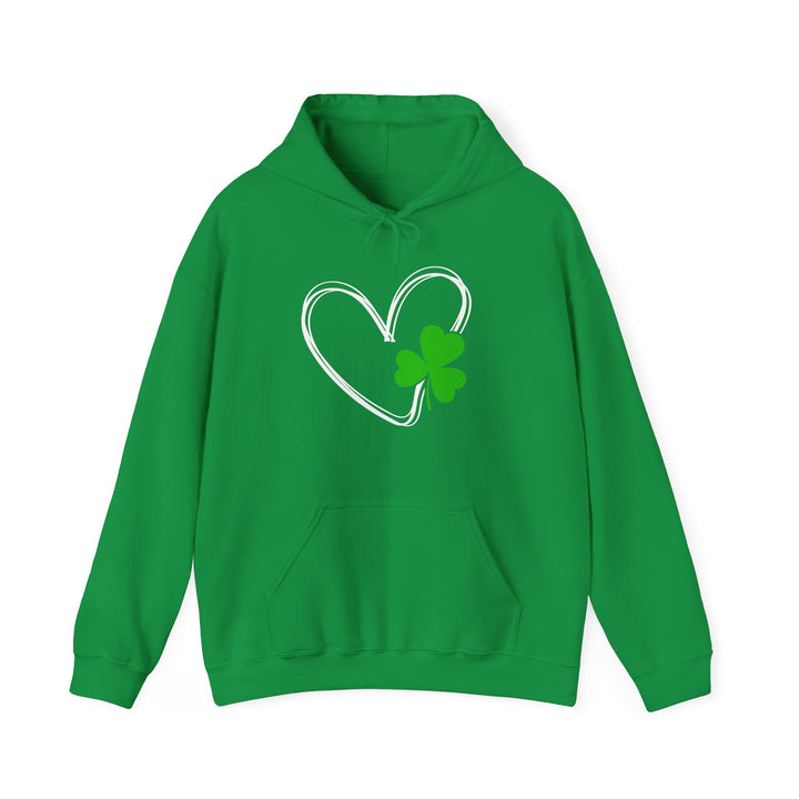 Heart & Clover - Unisex Heavy Blend™ Hooded Sweatshirt