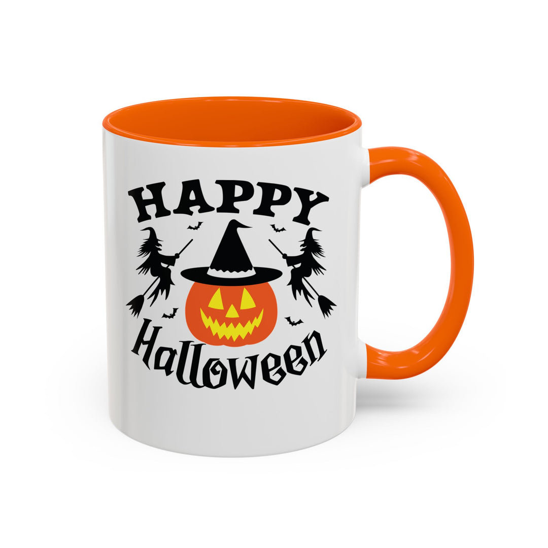 Happy Halloween - Accent Coffee Mug (11, 15oz)