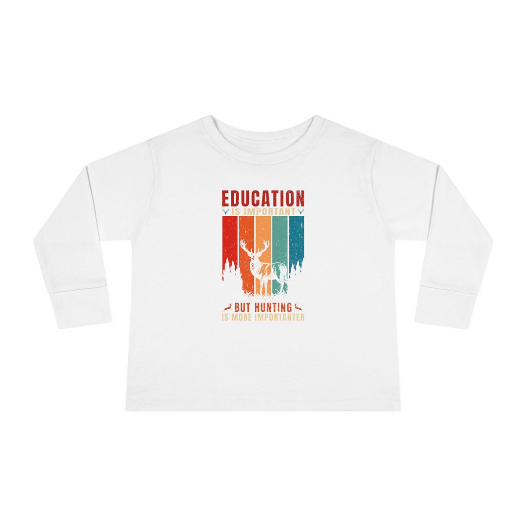 Hunting Education - Toddler Long Sleeve Tee