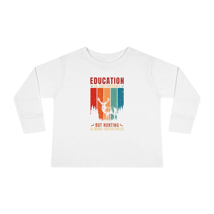 Hunting Education - Toddler Long Sleeve Tee