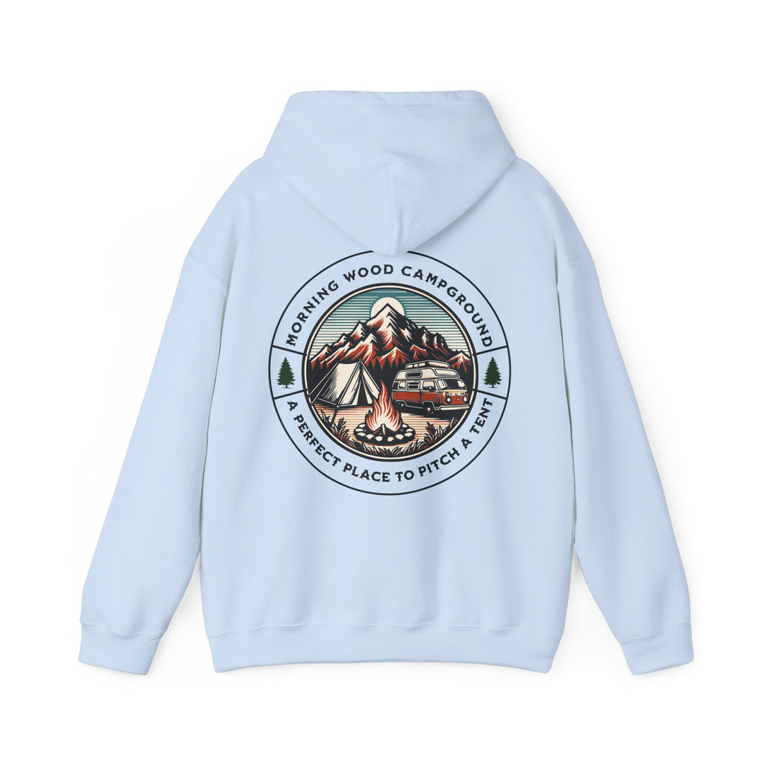 Morning Wood Campground - Unisex Heavy Blend™ Hooded Sweatshirt