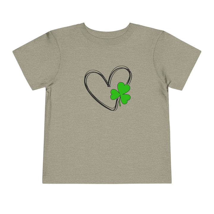 Heart & Clover - Toddler Short Sleeve Tee